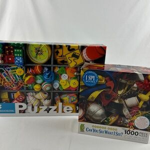 Set of two puzzles--1000 piece